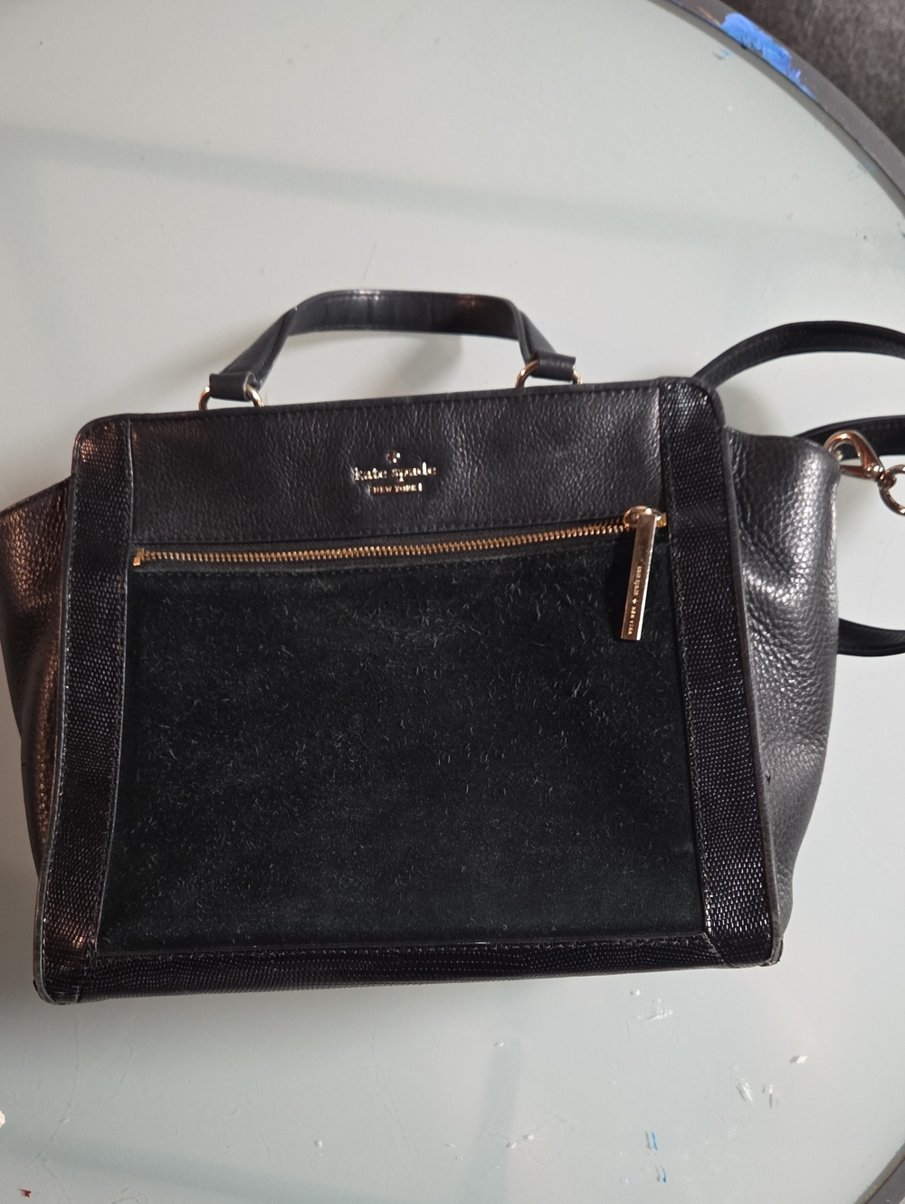kate spade Black Leather Satchel